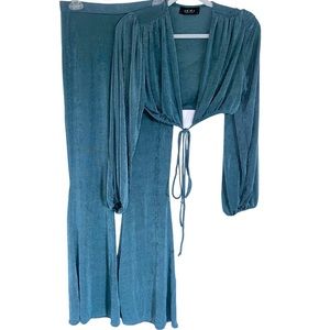 2 Piece Crop Top and Pants